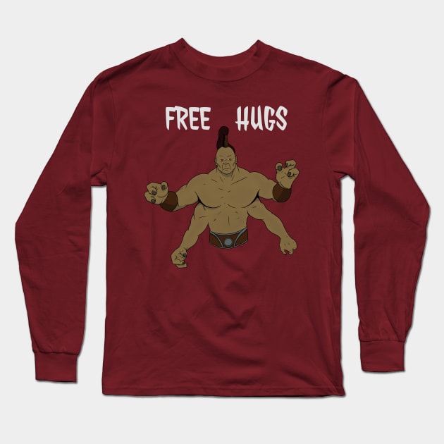 Free Hugs Long Sleeve T-Shirt by Notorious Steampunk